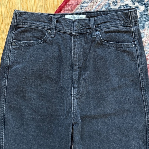 WE THE FREE High Rise Black Jeans Size 27 - Picture 3 of 12